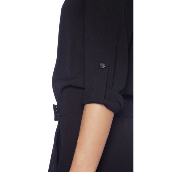 VINCE. Button Down Black Jumpsuit - Picture 10 of 10